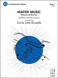 Water Music (Minuet and Bourrée) - Score