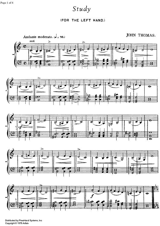 Study for the Left Hand