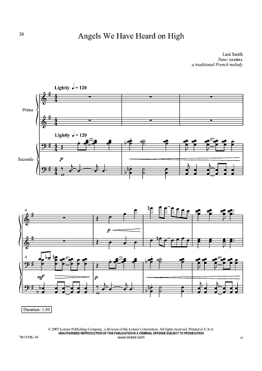 Angels We Have Heard on High