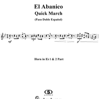 El Abanico - E-flat Horns 1 & 2
