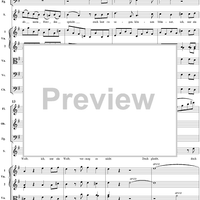 "Nehmt meinen Dank, ihr holden Gönner!", aria, K383 - Full Score