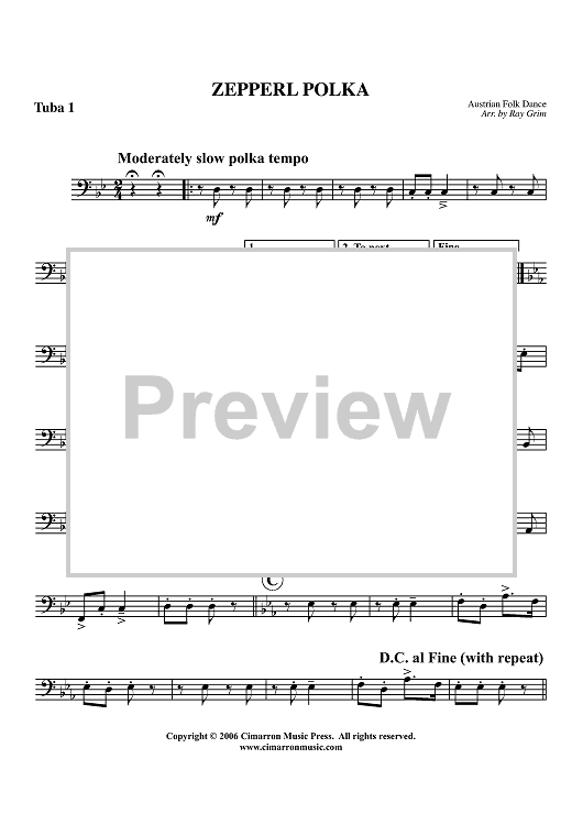 Zepperl Polka - Tuba 1