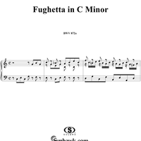 Fughetta for Clavier in C Minor  (BWV 872a)