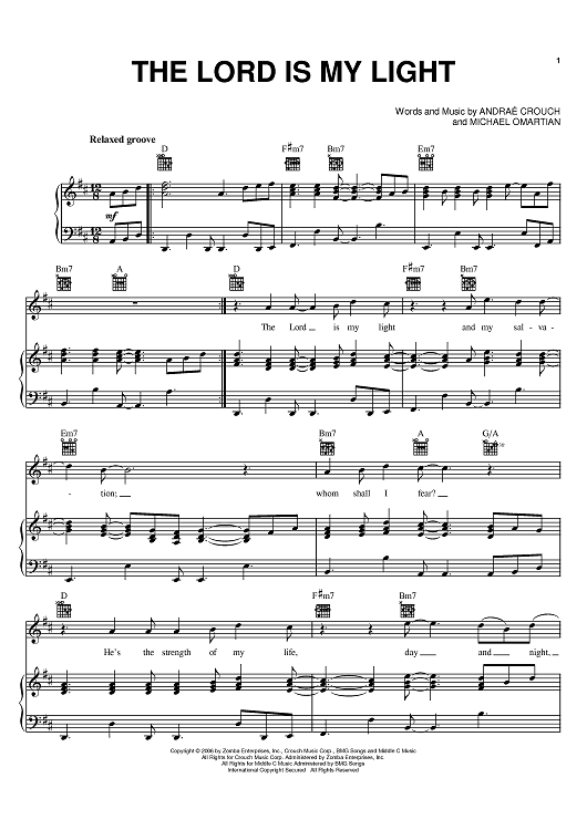 The Lord Is My Light