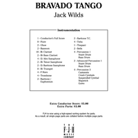Bravado Tango - Score