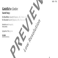 Sacred Songs - Performing Score