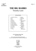 The Big Mambo - Score