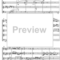 Suite per cinque - Score