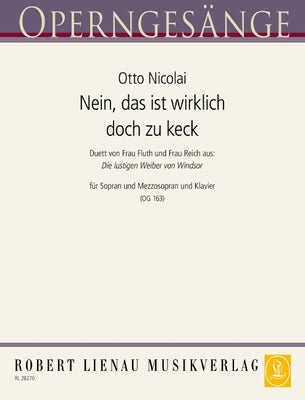 Nein, das ist wirklich doch zu keck in B flat major