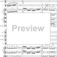 "Fra cento affanni", aria, K73c (K88) - Full Score