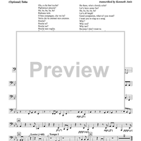 Ola, o che bon eccho! - Choir 2, Tuba (Opt.)