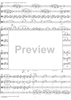 String Quartet No. 2 in D Major, Movement 2 - Score