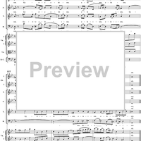 Mass No. 3 in G Minor BWV235 - Full Score