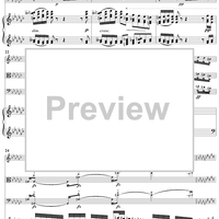 Piano Quartet No. 2 in E-flat Major, Op. 87, Movt. 2 - Score
