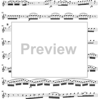 Quartet in D Major, Op. 12 - Flute 2