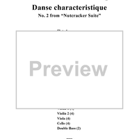 Suite from ''The Nutcracker''. Dance de la Fée-Dragée - Full Score