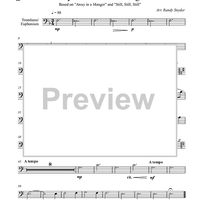 Baby Jesus in the Manger - Trombone/Euphonium