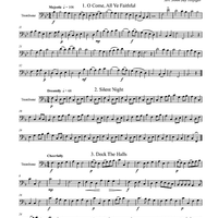 Christmas Trios, Volume 1 - Trombone