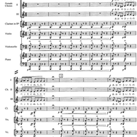 Karasu (No 4 from Five Lyrics of "Blue Cat") - Score
