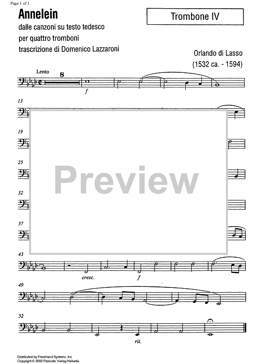 Annelein - Trombone 4