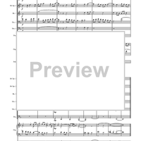 Prelude in D minor - Score