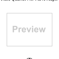 Flute Quartet No. 4 - Violin