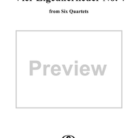 Six Quartets, op. 112, no. 6, Vier Zigeunerlieder, Nr. 4