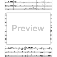 Water Music Suites - Score