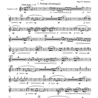 Prelude, Elegy & Rondo Scherzino - Trumpet 1 in B-flat