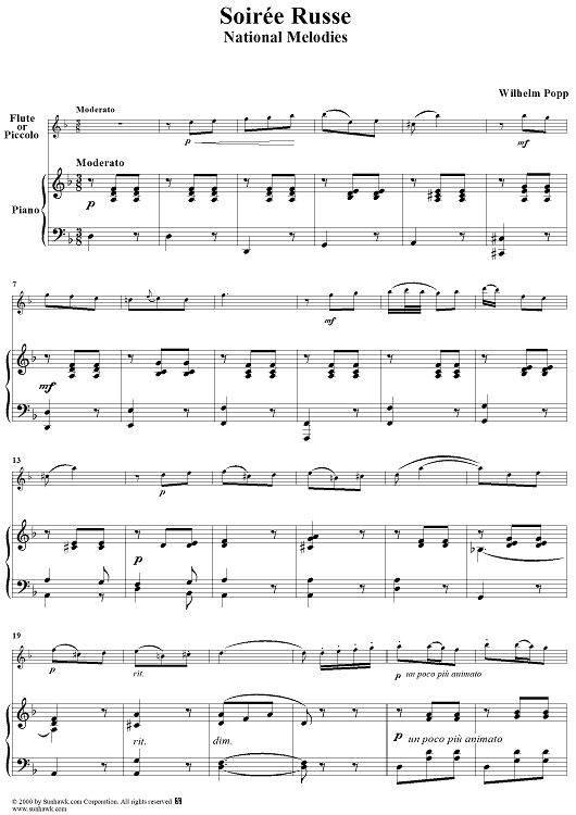 Soirée Russe (National Melodies)