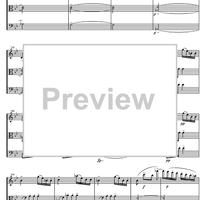 String Trio Bb Major D581A - Score