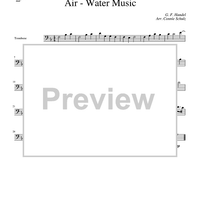 Air - Water Music - Trombone