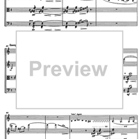Quartet (Clarinet quartet) Op.26 - Score