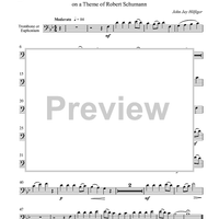 Reverie on a Theme of Robert Schumann - Trombone or Euphonium BC