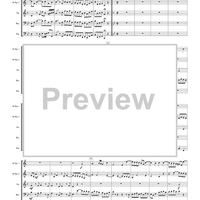 Allegro and Fugue from Oboe Concertos 1 and 2 - Score
