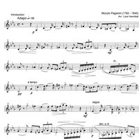 Moses-Fantasie - Violin