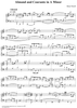 Almand and Courante in A Minor