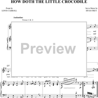 How Doth the Little Crocodile?