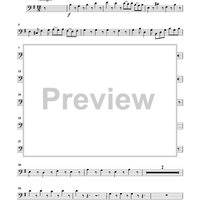 Brandenburg Concerto No. 6 - for Cello Sextet - Cello 4