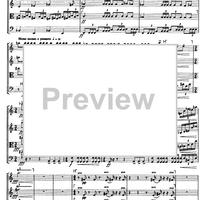 String Quartet No. 3 Op.18 - Score