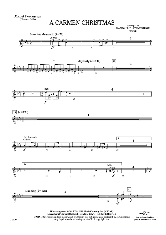 Christmas percussion online