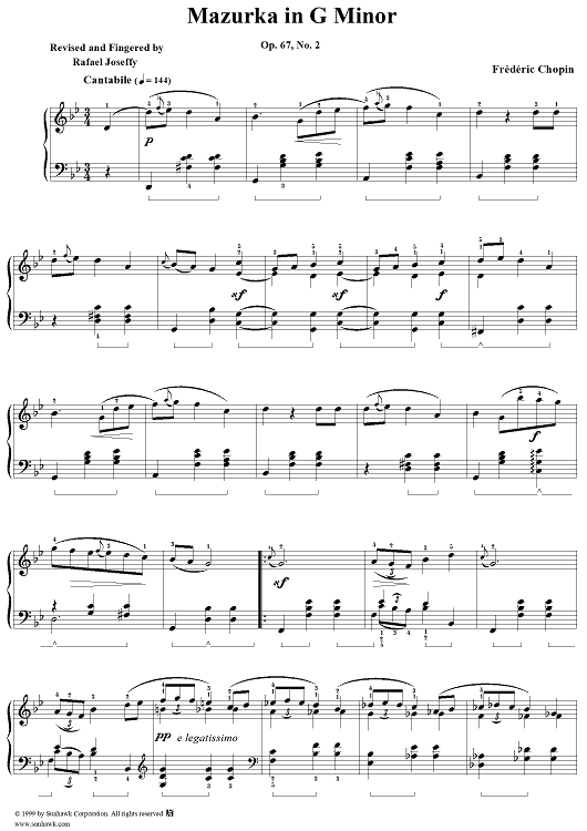 No. 43 in G Minor, Op. 67, No. 2