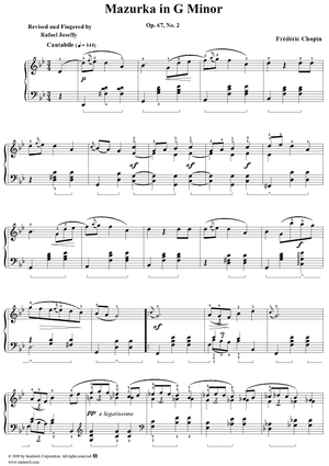 No. 43 in G Minor, Op. 67, No. 2