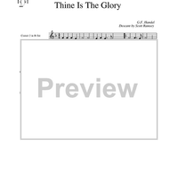 Thine is The Glory - Cornet 2