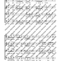 Sommermorgen in C major - Choral Score