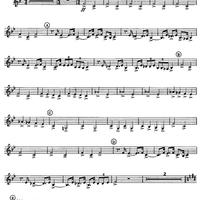 Parade of the Charioteers (from Ben Hur) - Euphonium-Treble Clef