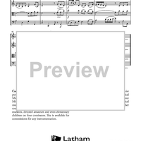 Quartets for Worship - Score