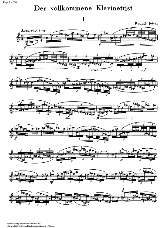 The Accomplished Clarinettist Vol. 2 - Clarinet