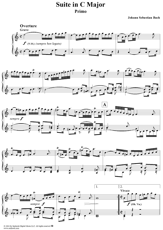 Suite in C Major