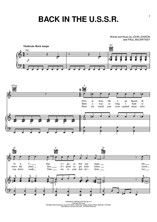 Back In The U.S.S.R.